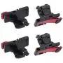 Hemobllo 4Pcs Mobile Game Controller Game Buttons Game Shooting Button (Black and Red) Hemobllo 4Pcs Mobile Game Controller Game Buttons Game Shooting Button (Black and Red)