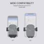 AUKEY Car Phone Mount Air Vent Cell Phone Holder for Car Compatible with iPhone 11/11 Pro/Xs/XS Max / 8/7 / 6, Google Pixel 3 XL, Samsung Galaxy S9+, and Other Phones, Black