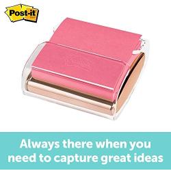 Post-it Pop-up Note Dispenser, Rose Gold, 3 Inches x 3 Inches, 1 Dispenser/Pack (WD-330-RG)