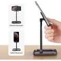 Licheers Cell Phone Stand, Adjustable Phone Stand for Desk Tablet Stand Compatible with iPad, iPhone, Android Smartphone, Nintendo Switch and More 4-11 inch Devices (Blue) Licheers Cell Phone Stand, Adjustable Phone Stand for Desk Tablet Stand Compatible with iPad, iPhone, Android Smartphone, Nintendo Switch and More 4-11 inch Devices (Blue)