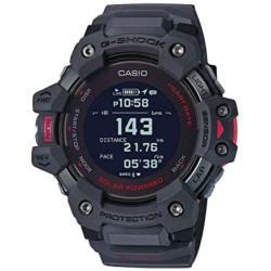 Casio Mens G-Shock Move, GPS + Heart Rate Running Watch, Quartz Solar Assisted Watch with Resin Strap, Gray, (Model: GBD-H1000-8CR)