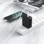 USB C Charger AUKEY 60W PD 3.0 Charger [ GaN Power Tech ] Power Delivery Wall Charger Fast Charger with Foldable Plug for MacBook Pro/Air, Dell XPS 13, HP Spectre, iPhone 11 Pro Max, iPad Pro and More