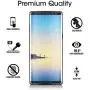 amFilm Glass Screen Protector for Samsung Galaxy Note 8, Full Screen Coverage, 3D Curved Tempered Glass, Dot Matrix with Easy Installation Tray (Black) amFilm Glass Screen Protector for Samsung Galaxy Note 8, Full Screen Coverage, 3D Curved Tempered Glass, Dot Matrix with Easy Installation Tray (Black)