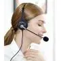 Callez 2.5mm Cordless Phone Headset Dual, Telephone Hands-Free Headset With N/C Mic For DECT AT&T ML17929 Panasonic KX-TCA430 KX-TS880 KX-T7630 KX-T7633 Cisco Vtech RCA Call Center Home Office(C402D1)