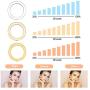Ring Light with Mirror, Summifit 14“ Circle LED Light, Bluetooth Halo Lighting with 2 Tripod Stand, 3 Phone Holder for YouTube, TikTok, Live Streaming, Makeup, Selfie, iPhone Android