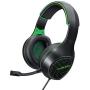 Evo Core Phenom EXP04 Gaming Headset with Boom Mic, Compatible with PS4, Xbox and Mobile Device (Green)
