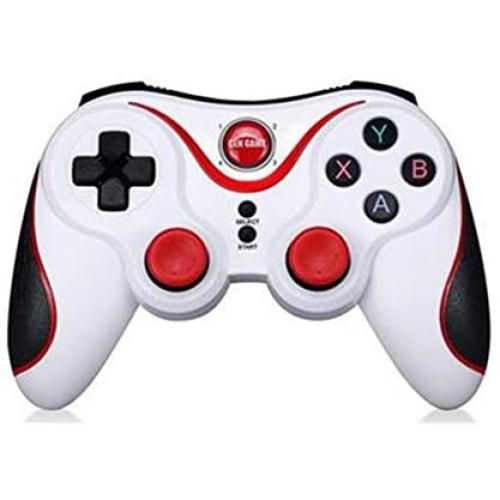 ADE-S5 Bluetooth Wireless Game Controller, Game Joystick, Game Gamepad, for Android Mobile Phone Windows PC Tablet pc TV Box (Color : White)