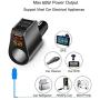 Car Charger Extension Cigarette Lighter Adapter,Socket Splitter with 3 USB and Voltage Meter,Compatible for iPhone 8/7/X/6S/XR,iPad,Samsung Galaxy S9/S8,iPad,GPS,Android Phone (BlackQC3.0)