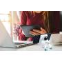 ONEYIM Phone Holder for Desk, Creative Astronaut Cell Phone Stand Tablets Phone Holder Adjustable Phone Supporter for iPhone, Ipad, Samsung Phone (A)