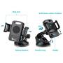 TaoTronics Car Phone Mount Holder, Windshield / Dashboard Universal Car Mobile Phone cradle for iOS / Android Smartphone and More