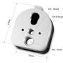 SMALLRIG Field Monitor Mount/Mini Quick Release Plate for LCD Monitors, Magic Arm, LED Light, EVF Mounts - 1855