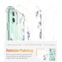 GVIEWIN iPhone 11 Case,Clear Flower Design Soft&Flexible TPU Ultra-Thin Shockproof Transparent Bumper Protective Floral Cover Case for iPhone 11 6.1 inch 2019 (Windflower/White)