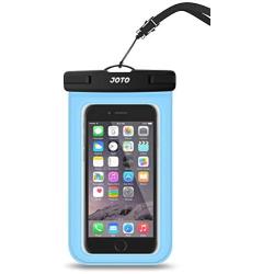 JOTO Universal Waterproof Pouch Cellphone Dry Bag Case for iPhone 11 Pro Max Xs Max XR X 8 7 6S Plus SE 2020, Galaxy S20 Ultra S20+ S10 Plus S10e S9 Plus S8/Note 10+ 9, Pixel 4 XL up to 6.9" -Blue