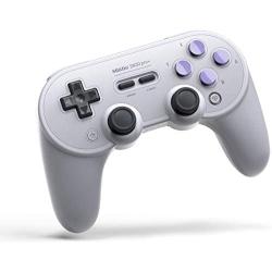 8Bitdo Sn30 Pro+ Bluetooth Gamepad (Blue Classic Edition) - for Nintendo Switch Windows Android MacOS Steam Raspberry Pi