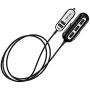 RapidX RXX5USBW X5 5 USB Ports Car Charger 22.4A White