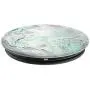 Marble Mint Teal with White and Gray Colors PopSockets Grip and Stand for Phones and Tablets