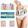 Body Shaping Machine, Lipolysis Substance & Cold Freeze Fat Massage Belt Tools(White)