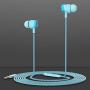 CBGGQ Earbuds Headphones with Microphone & Remote, Noise Isolating Earphones in-Ear Headphones with Pure Sound and Powerful Bass, for iOS and Android Smartphones,iPod,iPad,Laptops,Gaming,etc (4 Pack)