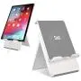 Adjustable Tablet Stand Holder,SAIJI Portable Foldable Desktop Stand Compatible for iPad Pro 2020,iPad Air Mini,Nintendo Switch,iPhone 11 Pro Max SE,Samsung Galaxy and Kindle Fire Tablets- Gray Adjustable Tablet Stand Holder,SAIJI Portable Foldable Desktop Stand Compatible for iPad Pro 2020,iPad Air Mini,Nintendo Switch,iPhone 11 Pro Max SE,Samsung Galaxy and Kindle Fire Tablets- Gray