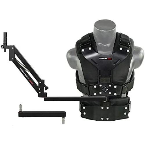 FLYCAM Comfort Stabilizing Arm & Vest for Flycam 5000/3000/DSLR Nano Handheld Camera Video Steadycam Stabilizer up to 7kg | Stabilization Body Mount System for camcorders Stabilization (CMFT-AV)