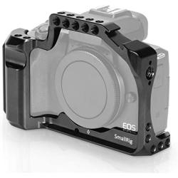 SMALLRIG Cage for Canon EOS M50 and M5 with Integrated Grip and Quick Release NATO Rail(Upgrade Version) 2168B