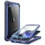 i-Blason Ares Designed for iPhone SE 2020 Case/iPhone 8 Case/iPhone 7 Case, [Built-in Screen Protector] Full-Body Rugged Clear Bumper Case for iPhone 8 / iPhone 7 (Blue)