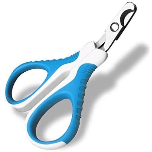 gonicc Professional Pet Nail Clippers and Trimmer - Best for Cats, Small Dogs and Any Small Pets. Sharp Angled Blade Pet Nail Trimmer Scissors.