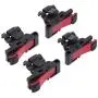 Hemobllo 4Pcs Mobile Game Controller Game Buttons Game Shooting Button (Black and Red) Hemobllo 4Pcs Mobile Game Controller Game Buttons Game Shooting Button (Black and Red)