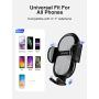 Car Cup Holder Phone Mount, SPARIN [Upgraded] Adjustable Car Phone Mount Cup Holder for iPhone 11/11 Pro / 11 Pro Max/X, Samsung Galaxy S20/S10/S9 Note 10/9/8, Google, GPS and More, Black