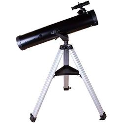 Levenhuk Skyline Base 100S Telescope – Easy-to-Use Newtonian Reflector for Beginners, Producing Sharp, Clear and Detailed Image