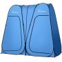 WolfWise 6.6FT Portable Pop Up Shower Privacy Tent Spacious Dressing Changing Room for Toilet Camping Biking Beach