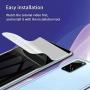 [ 4 Pack ] UniqueMe 2 Pack Soft TPU Screen Protector + 2 Pack Camera Lens Protector Tempered Glass for Samsung Galaxy S20 Plus 5G /4G(6.7 inch)