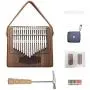 17 Key Kalimba Thumb Piano-Handmade Solid Walnut Wood Radio Type Kalimba as Gifts for Kids and Adults with Premuim Accessories (TK-R1) 17 Key Kalimba Thumb Piano-Handmade Solid Walnut Wood Radio Type Kalimba as Gifts for Kids and Adults with Premuim Accessories (TK-R1)