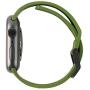 URBAN ARMOR GEAR UAG Compatible with Apple Watch 44mm 42mm Series 5/4/3/2/1 Silicone Band Scout [Olive] Slim Adjustable Waterproof Sporty Replacement Watch Strap