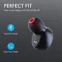 Wireless Earbuds, Comeproof Bluetooth Earbuds Deep Bass HiFi Stereo Sound 24H Playtime Bluetooth Headphones in Ear with Charging Case and Built in Mic for Sports Running.