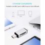 USB SD Card Reader, 3-in-1 USB to SD Card Converter USB OTG Adapter, USB 2.0 Memory Card Reader for Smart Phones/Tablets/PC/Laptop