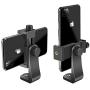 SharingMoment Premium Smartphone Holder/Vertical and Horizontal Tripod Mount Adapter Rotatable Bracket with 1/4 Inch Screw/Adjustable Clip for iPhone, Android Cell Phone, Selfie Stick, Camera Stand