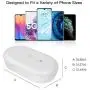 UVC Cell Phone Cleaner Box with Wireless Charger for All Smart Phones/Makeup Tools//Jewelry/Watches/Key,Fast & Effective Box UVC Cell Phone Cleaner Box with Wireless Charger for All Smart Phones/Makeup Tools//Jewelry/Watches/Key,Fast & Effective Box