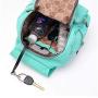 Echofun Nylon Mini Casual Waterproof Backpack Shoulderbag Rucksack Travel Bag Daypack for Girls Womens