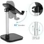 AONKEY Cell Phone Stand, Height Angle Adjustable Desk Phone Holder, Compatible with iPhone 11 Pro Max SE XS XR X 6 6S 7 8 Plus, All Mobile Phones & Other 4-11 inch Devices
