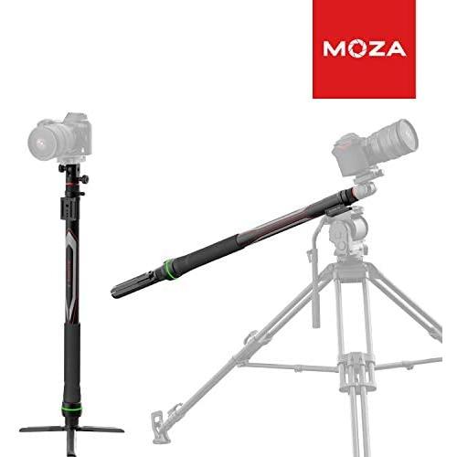 MOZA Slypod E Camera Slider Monopod Motorized Motion Sliders Accurate Position & Speed Control 5-Axis Camera Robotic 40lbs Vertical Payload for DSLR/SLR Camera Gimbal stabilizer with Tripod