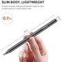 JOYROOM Stylus Pen for iPad, Capacitive Pencil for Kid Student Drawing, Writing, High Sensitivity, with Artist Glove(Palm Rejection), for Touch Screen Devices Tablet, Smartphone (Black)