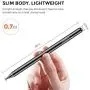 JOYROOM Stylus Pen for iPad, Capacitive Pencil for Kid Student Drawing, Writing, High Sensitivity, with Artist Glove(Palm Rejection), for Touch Screen Devices Tablet, Smartphone (Black)