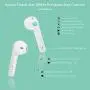 Wireless Earbuds, Goojodoq Bluetooth 5.0 Earbuds-Wireless Earphones with Smart Touch, Dual-Mic, Auto-Pair, 3D Stereo, Sweatproof Mini Sports Earbuds Compatible with Hi-Fi Sound for Android and iPhone