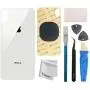 Vimour Back Glass Replacement for iPhone X 5.8 Inches All Carriers with Pre-Installed Adhesive and Repair Tool Kits (White)