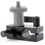 NICEYRIG 90 Degree 15mm Rod Clamp with Adjustable Screws for Camera Support System Shoulder Rig Tripod System, Pack of 2