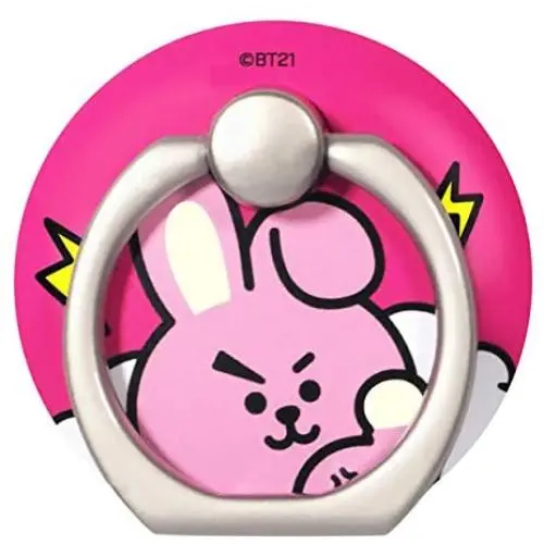 BT21 Official Merchandise - Phone Ring Holder Finger Kickstand (Cooky) BT21 Official Merchandise - Phone Ring Holder Finger Kickstand (Cooky)