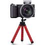 Car Style Mobile Phone Holder Flexible Octopus Tripod Bracket Selfie Stand Support for Camera