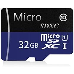 32GB High Speed Micro SD Card Class 10 Micro SD SDXC Card with Adapter (32GB)