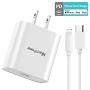 iPhone Fast Charger - MFi Certified - 18W Type C Power Adapter Wall Plug with 6ft C to Lightning Cable Quick Charge Sync Cord Compatible with iPhone SE 11 Pro MAX X XS XR 8 AirPods Pro